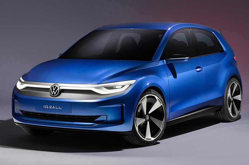 Volkswagen ID. 2all EV Electric Car City Cars Concept Reveal First Look Budget Small Hatchback Polo Golf German