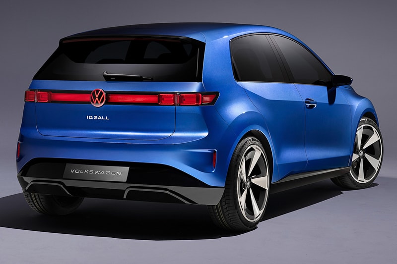 Volkswagen ID. 2all EV Electric Car City Cars Concept Reveal First Look Budget Small Hatchback Polo Golf German