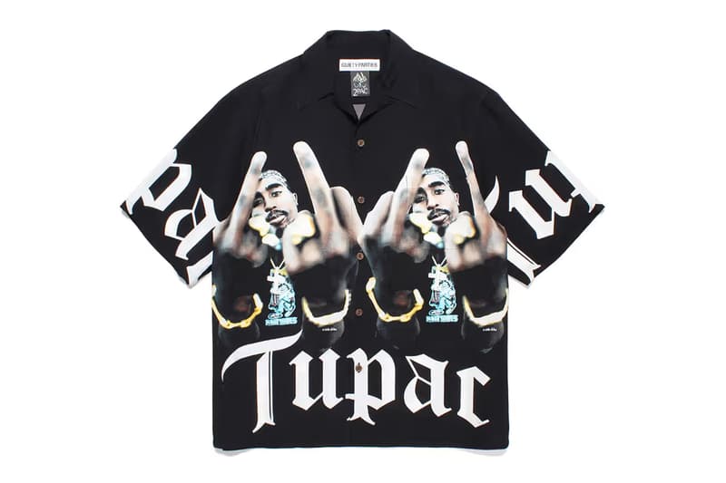 WACKO MARIA Releases First Tupac Collaboration shirts button down 50th anniversary celebration hip hop rapper death tupac songs tupac style