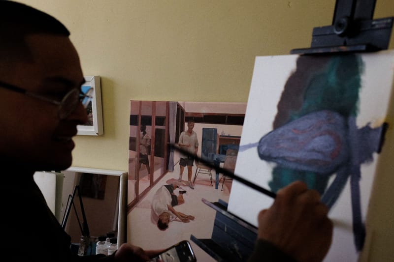 Walid Shaharul's 'Through the Looking Glass' Artworks Curated by roosi at Nepenthes New York