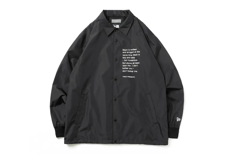 Yohji Yamamoto New Era Spring Summer 2023 ss23 dahlia flower 9thirty bucket 59fifty coach jacket hoodie tee shirt release info date price