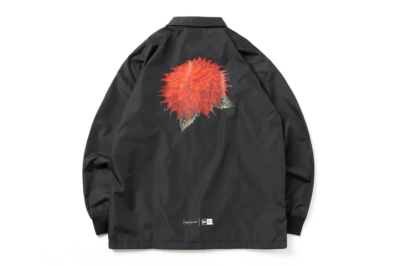 Yohji Yamamoto New Era Spring Summer 2023 ss23 dahlia flower 9thirty bucket 59fifty coach jacket hoodie tee shirt release info date price