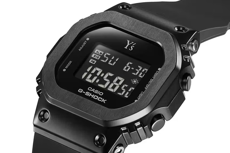 Y\'s x G-SHOCK GM-S5600YS-1 Watch Release | Hypebeast Info