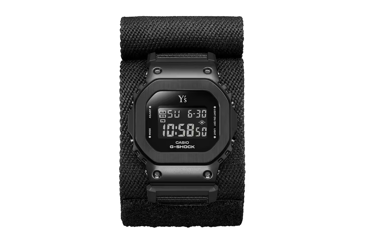 Y's x G-SHOCK GM-S5600YS-1 Watch Collaboration Release Info