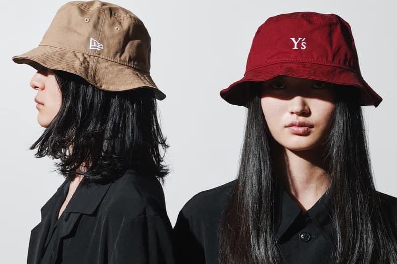 Yohji Yamamoto Y's New Era SS23 Spring Summer 2023 cotton twill 9thirty bucket 01 adventure wide brim march 17 red khaki black