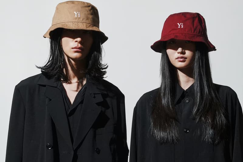 Yohji Yamamoto Y's New Era SS23 Spring Summer 2023 cotton twill 9thirty bucket 01 adventure wide brim march 17 red khaki black