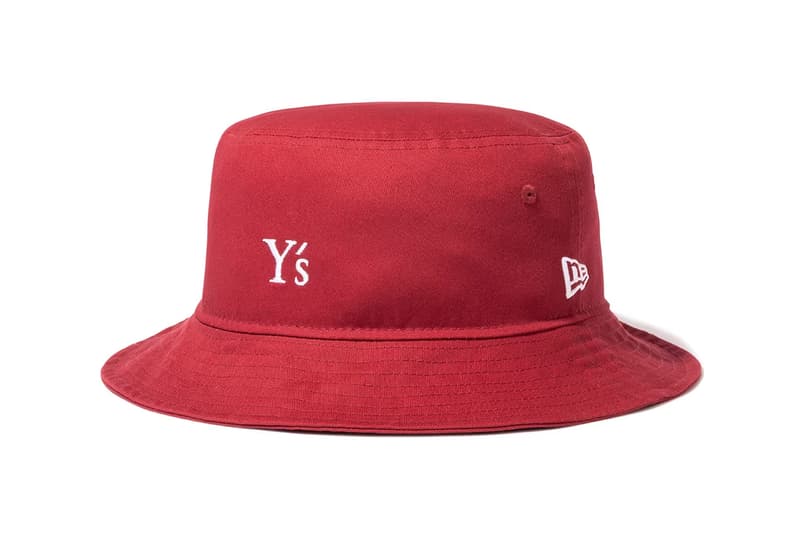 Yohji Yamamoto Y's New Era SS23 Spring Summer 2023 cotton twill 9thirty bucket 01 adventure wide brim march 17 red khaki black