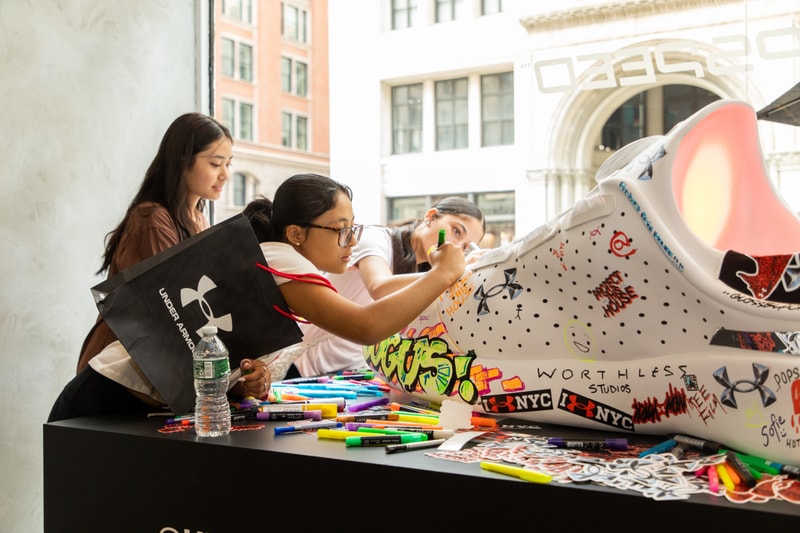 Under Armour Celebrates New SlipSpeed Colorways at NYC Pop Up