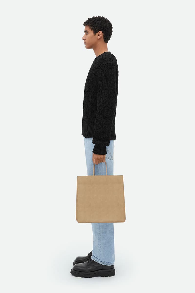 Bottega Veneta Crafts the Classic Grocery Bag in Leather