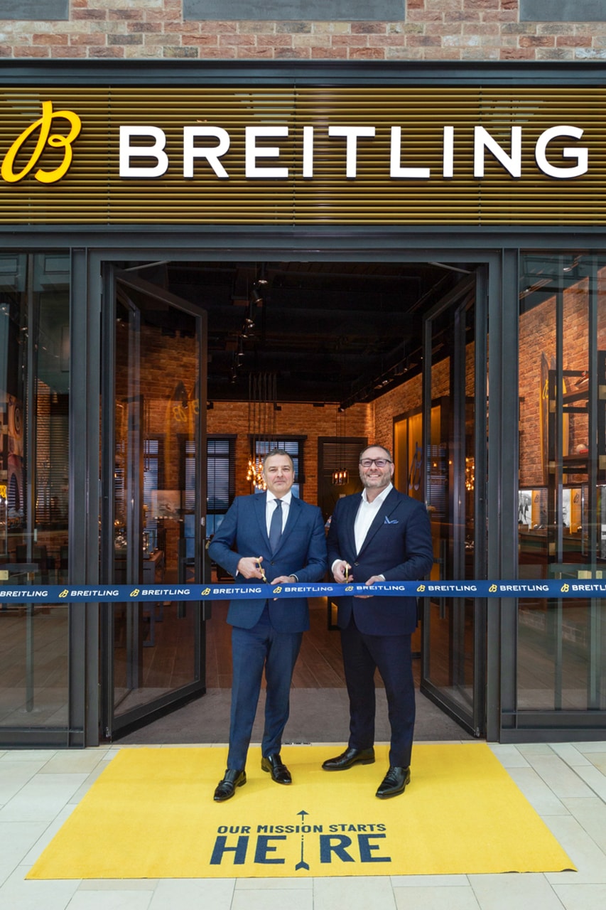 Breitling Opens New Leicester Boutique Watches