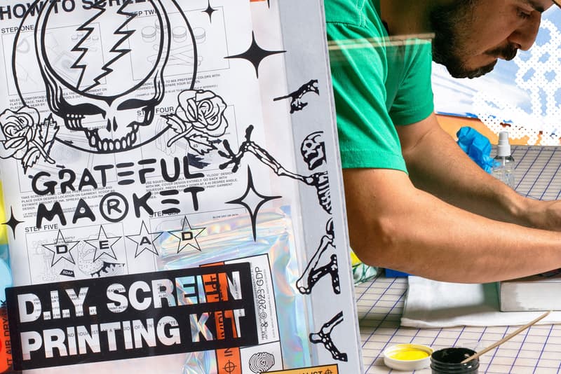 MARKET and Grateful Dead Release D.I.Y. Screen Printing Kit Fashion