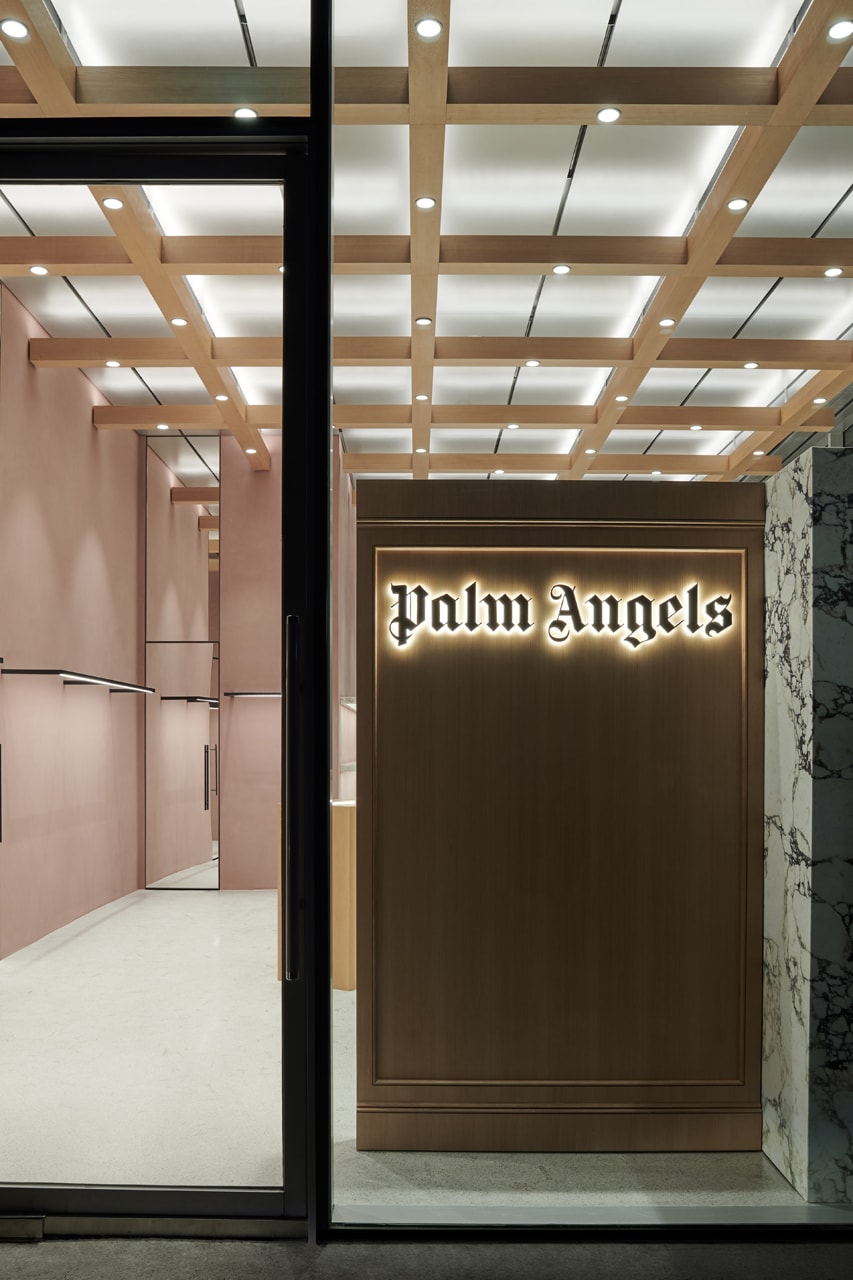 Palm Angels Opens Its First Boutique in Seoul Fashion
