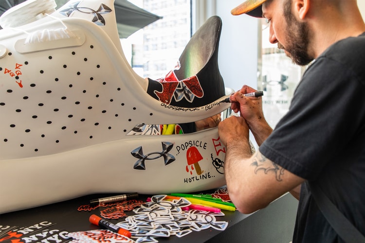 Under Armour’s NYC Pop-Up for its New SlipSpeed Colorways Was Complete With Personalization Stations and Popsicle Treats