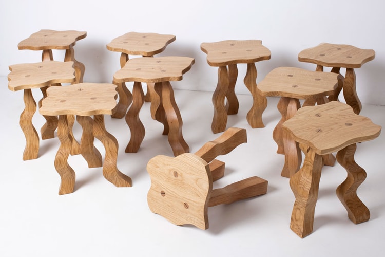 Wilkinson & Rivera Unveil Limited-Edition "Rippled Stool”