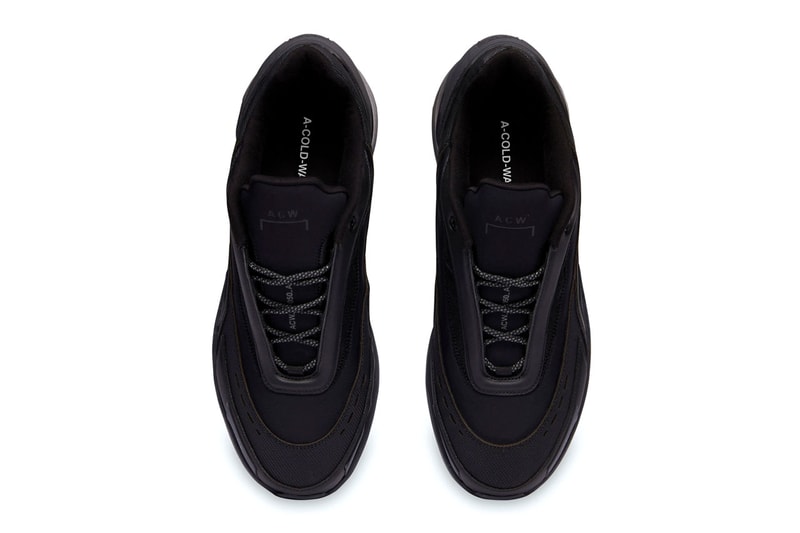 A-COLD-WALL* Vector* Running Sneaker Samuel Ross British ROA Design UK Fashion Dr. Martens Converse Footwear Shoes Trainers Black White
