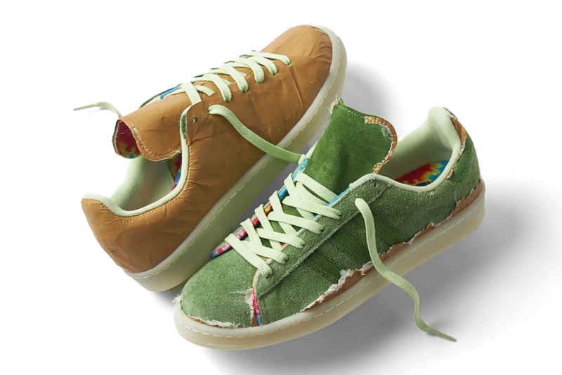 adidas Campus 80 Croptober H03540 april 20 tearaway yellow green tan cannabis release info date price