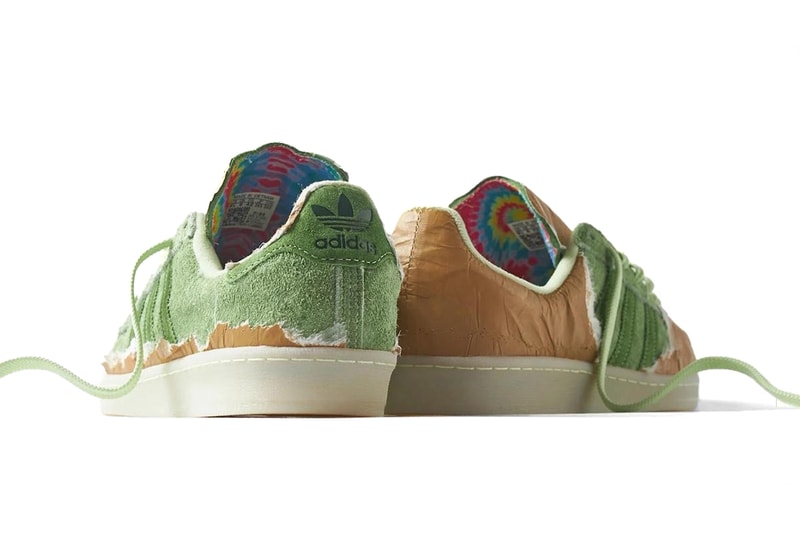 adidas Campus 80 Croptober H03540 april 20 tearaway yellow green tan cannabis release info date price