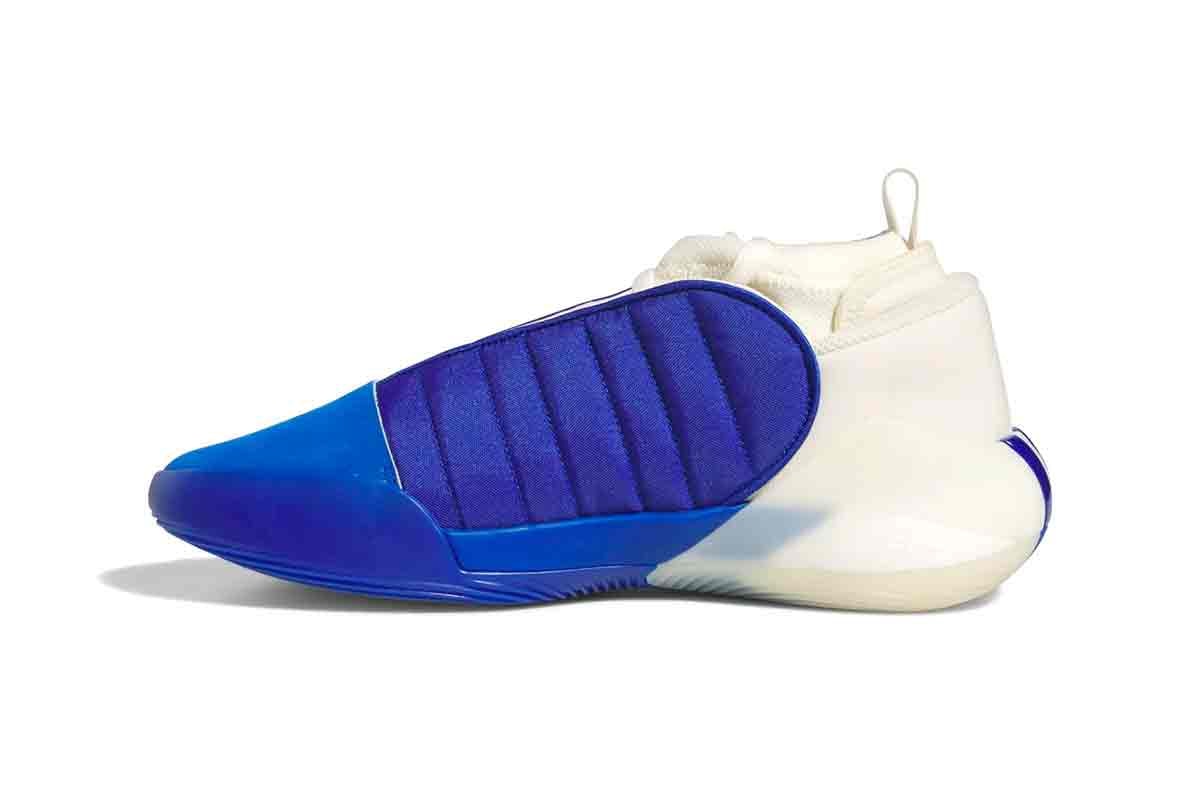 The adidas Harden Vol. 7 Gets Outfitted in "Royal Blue/Off White" HP3020 Royal Blue/Off White/Core Black james harden philadelphia 76ers sixers philly basketball shoe player nba the beard