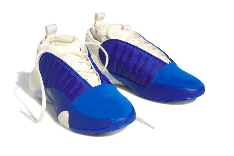 The adidas Harden Vol. 7 Gets Outfitted in "Royal Blue/Off White" HP3020 Royal Blue/Off White/Core Black james harden philadelphia 76ers sixers philly basketball shoe player nba the beard