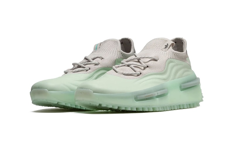 adidas NMD S1 Ice Mint Sneakers Fashion Footwear Shoes Three Stripe Trefoil Fashion 