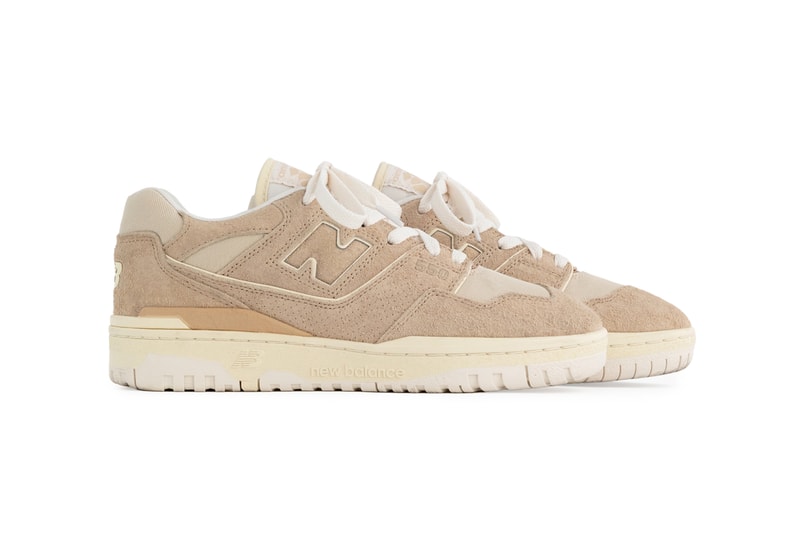 New Balance 550 Aime Leon Dore - Taupe Suede - Size 9.5 - Brown White