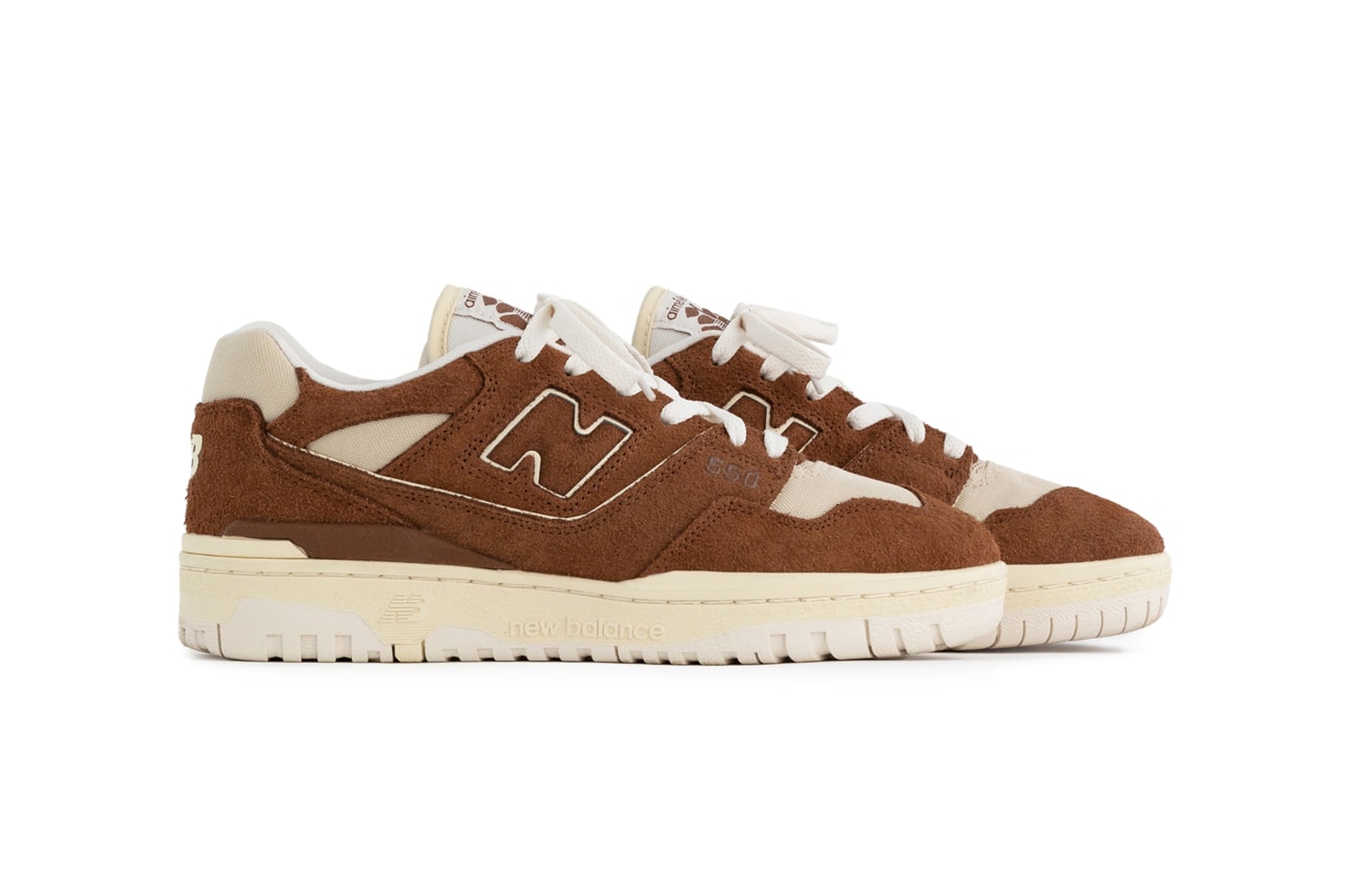 aime leon dore new balance 550 Brown Suede Size 10 - In Hand