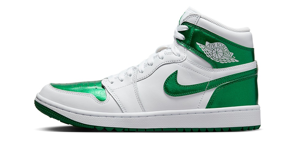 Jordan Brand Tees Up the Air Jordan 1 High Golf in "Metallic Green"