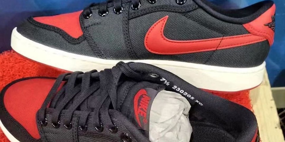 First Look at the Air Jordan 1 KO Low "Bred"