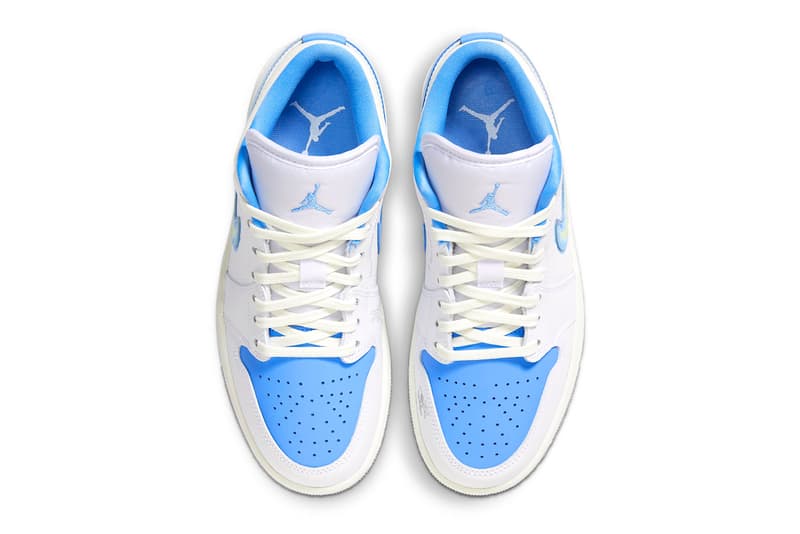 Air Jordan 1 Low Born To Fly University Blue Release Info date store list buying guide photos price