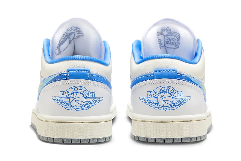 Air Jordan 1 Low Born To Fly University Blue