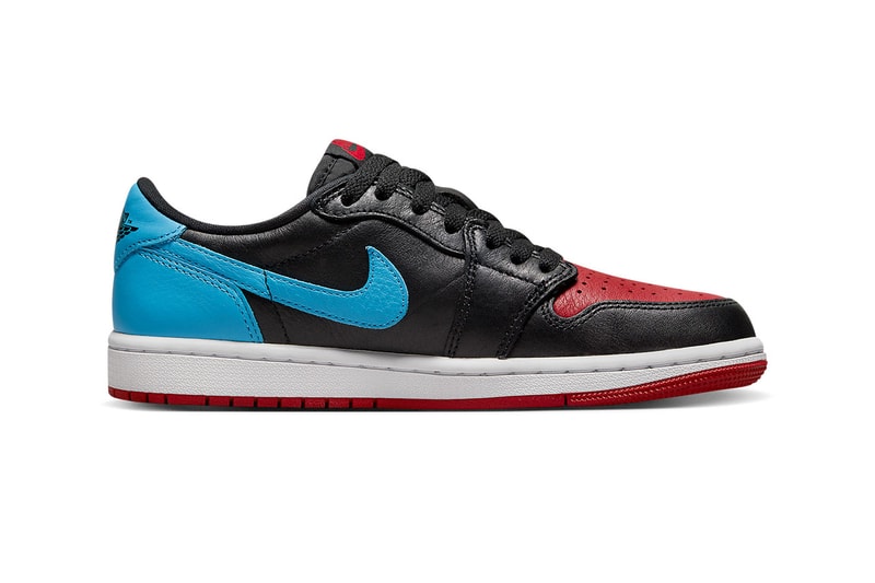 Air Jordan 1 Low OG WMNS UNC to Chicago Release Info CZ0775-046 Date Buy Price Black Dark Powder Blue Gym Red