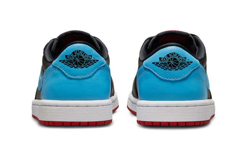 Air Jordan 1 Low OG WMNS UNC to Chicago Release Info CZ0775-046 Date Buy Price Black Dark Powder Blue Gym Red