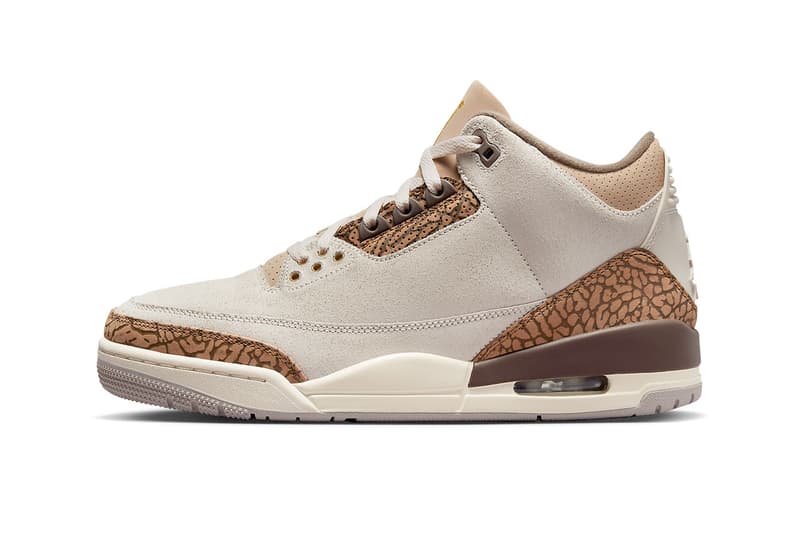 Air Jordan 3 Palomino First Look Release Info CT8532-102 Date Buy Price Light Orewood Brown Metallic Gold Light British Tan Palomino