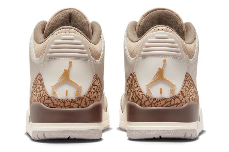 Air Jordan 3 Palomino First Look Release Info CT8532-102 Date Buy Price Light Orewood Brown Metallic Gold Light British Tan Palomino