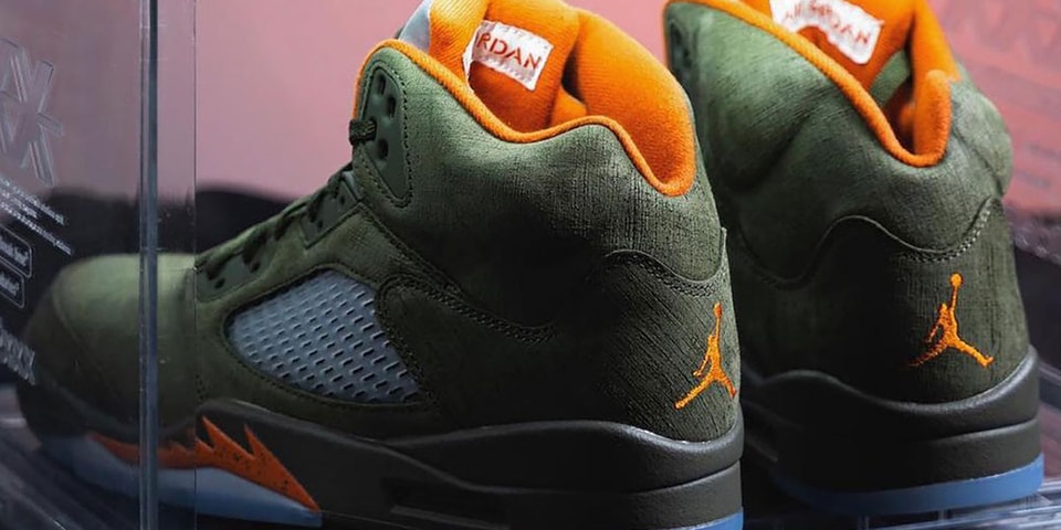 First Look at the Upcoming Air Jordan 5 "Olive"