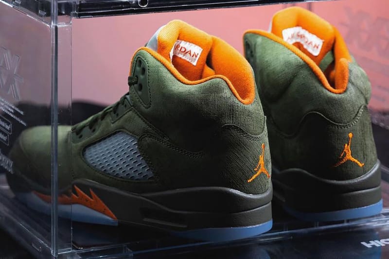 First Look at the Upcoming Air Jordan 5 "Olive"