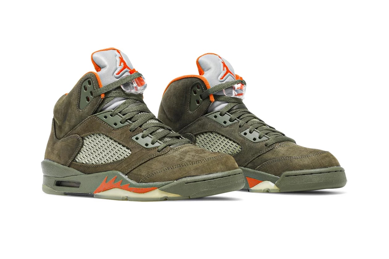 air jordan 5 olive DD0587 308 release date info store list buying guide photos price 