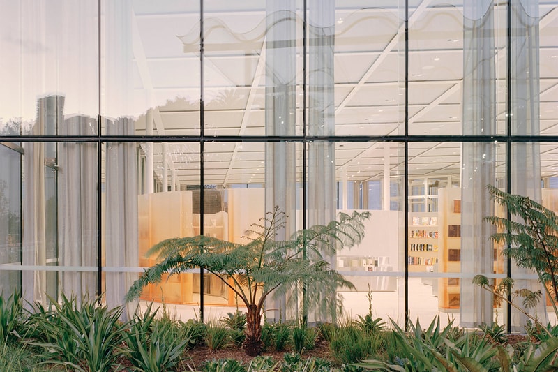 Resin Installation Casts Orange Glow Across Sydney Modern Gallery Shop