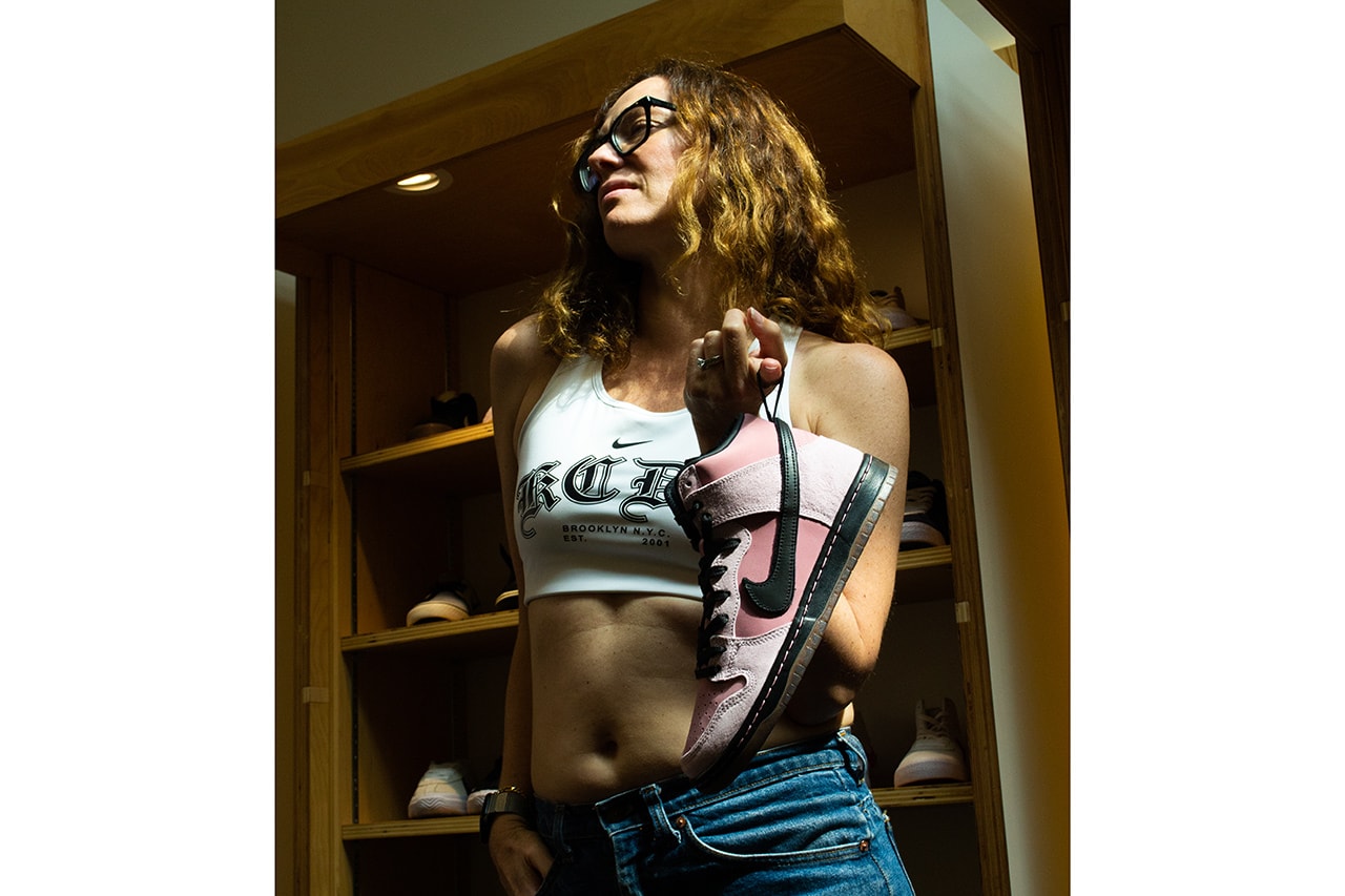 amy gunther ellington nike sb dunk high low sole mates interview kcdc skateshop brooklyn new york 