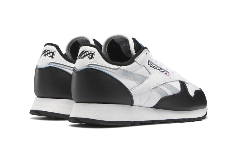 Womens Reebok Classic Leather Clip Athletic Shoe - Black Monochrome