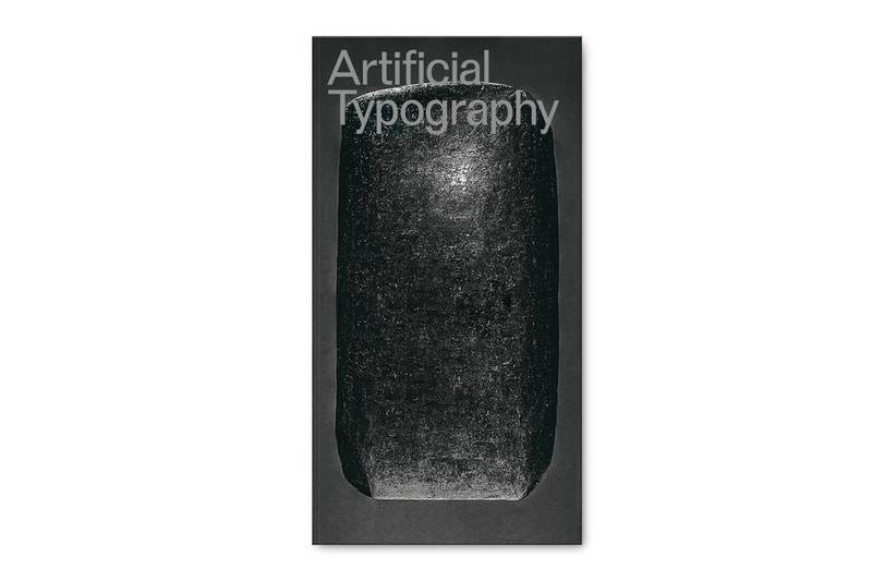 Artificial Typography Book vernacular Art AI Release