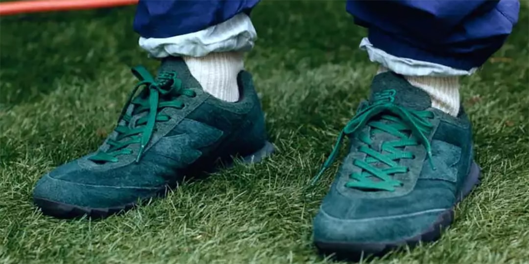 AURALEE New Balance RC30 Tan Hunter Green Release Date | Hypebeast