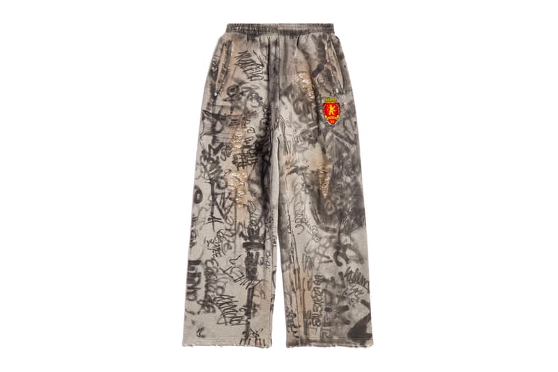 Balenciaga Enters Its "Skatewear" Era With Latest Releases demna scandal t-shirts baggy sweatpants hoodies gnarly tuxedo jacket oversized child conspiracy ad scandal fw23 paris fashion week