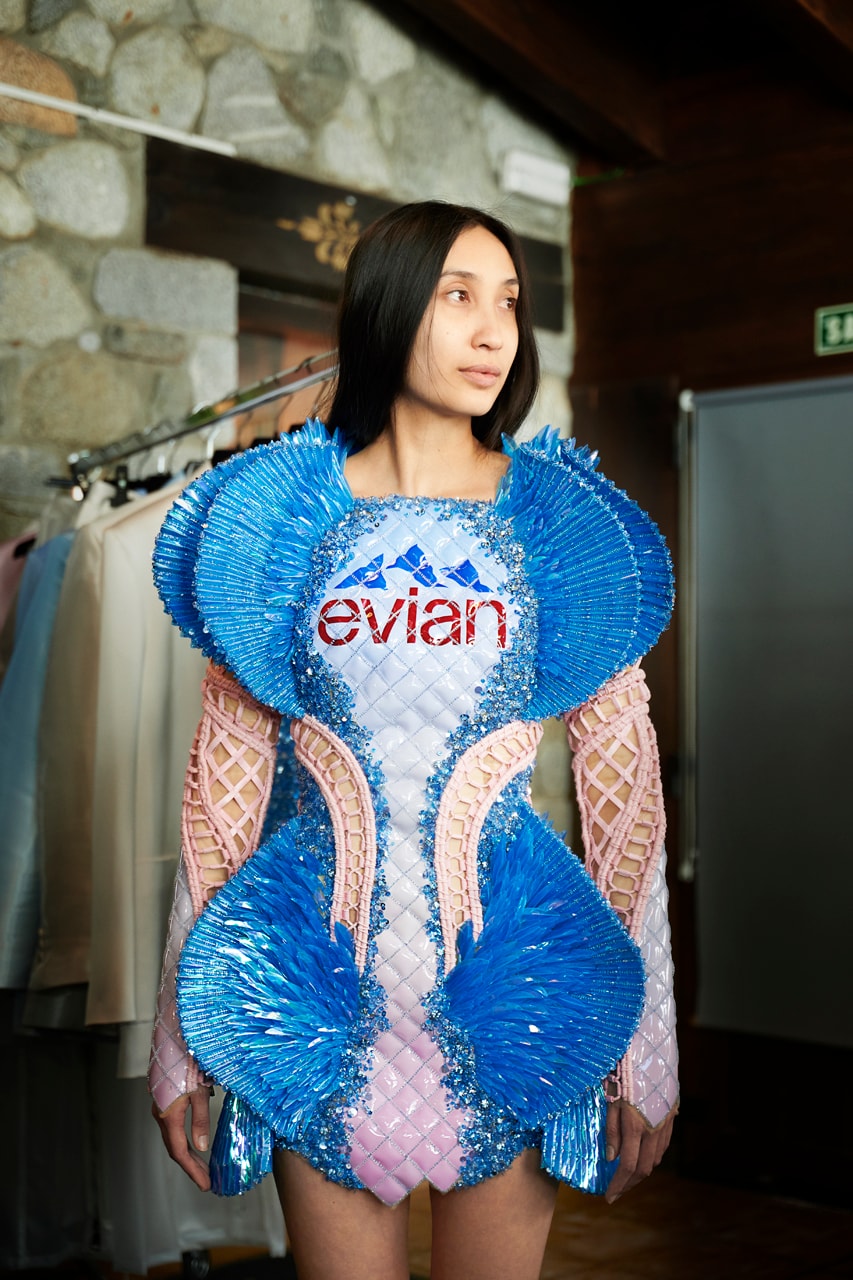 Olivier Rousteing and Balmain Are Making Waves With Evian Collaboration –  WWD