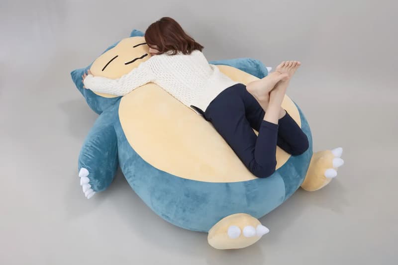 bandai the pokemon company Large Snorlax Cushion Bed Release Info 