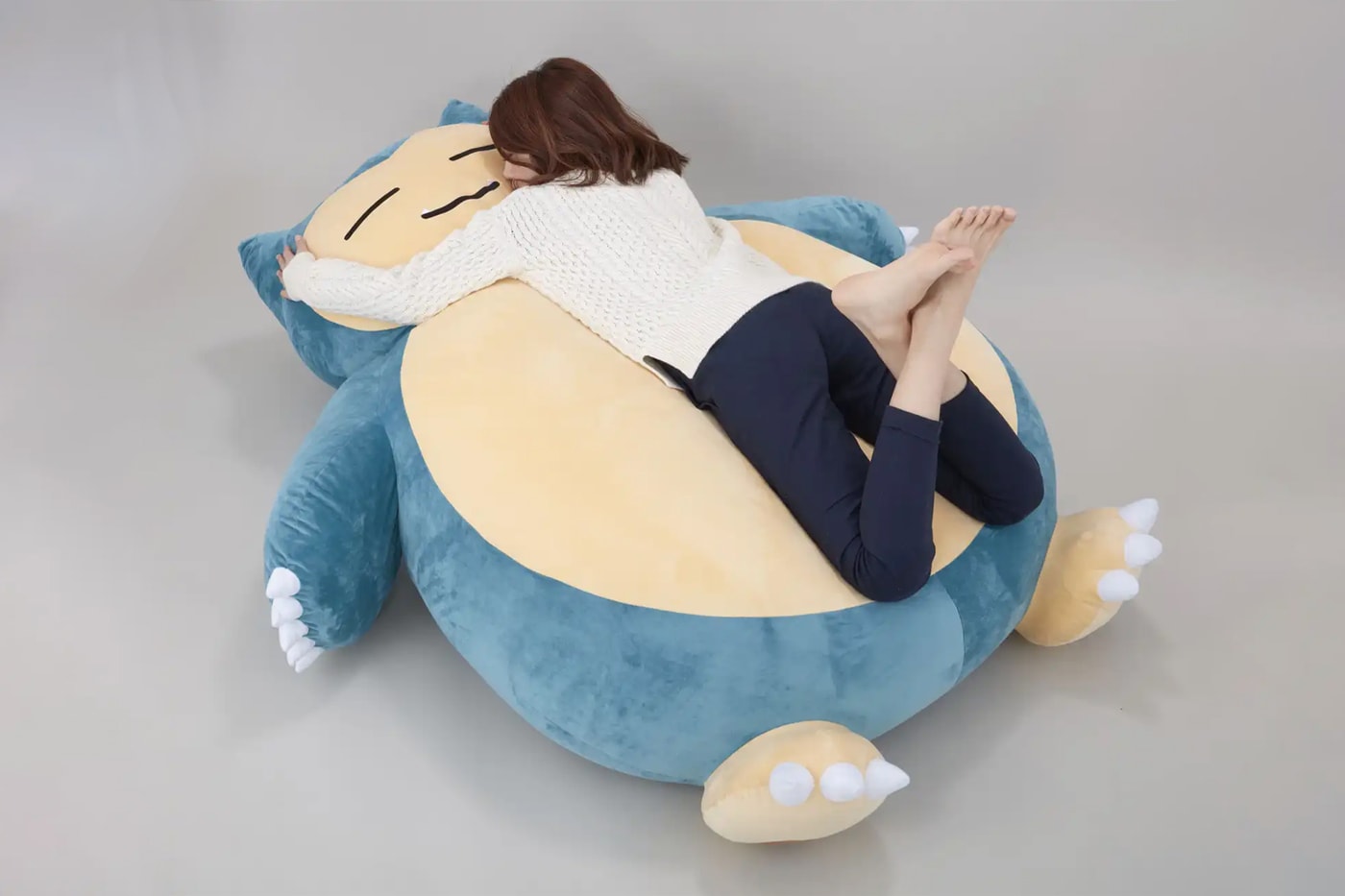 Pokemon Large Snorlax Cushion Bed Release Info