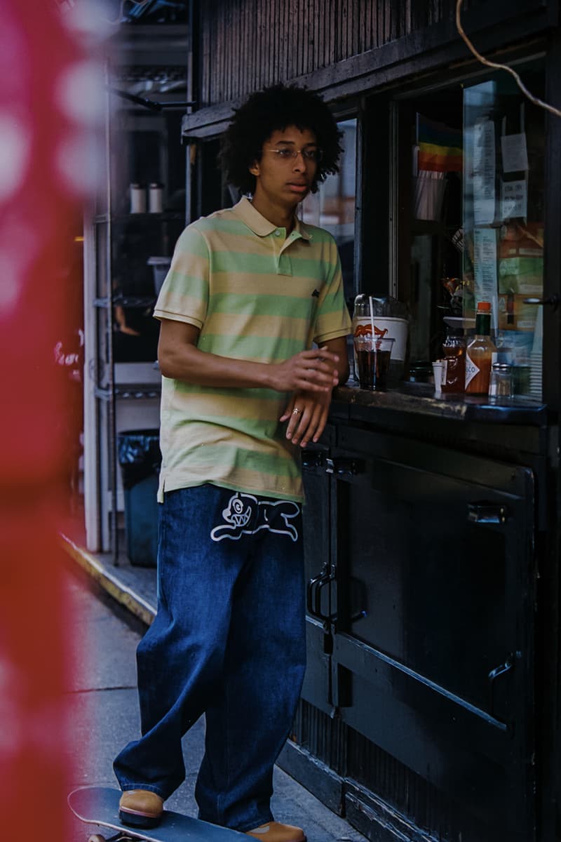 ICECREAM Looks Back to the 90s With a Nostalgic Polo Collection streetwear hip-hop skater p golf shirts collared shirts release info pharrell williams billionaire boys club