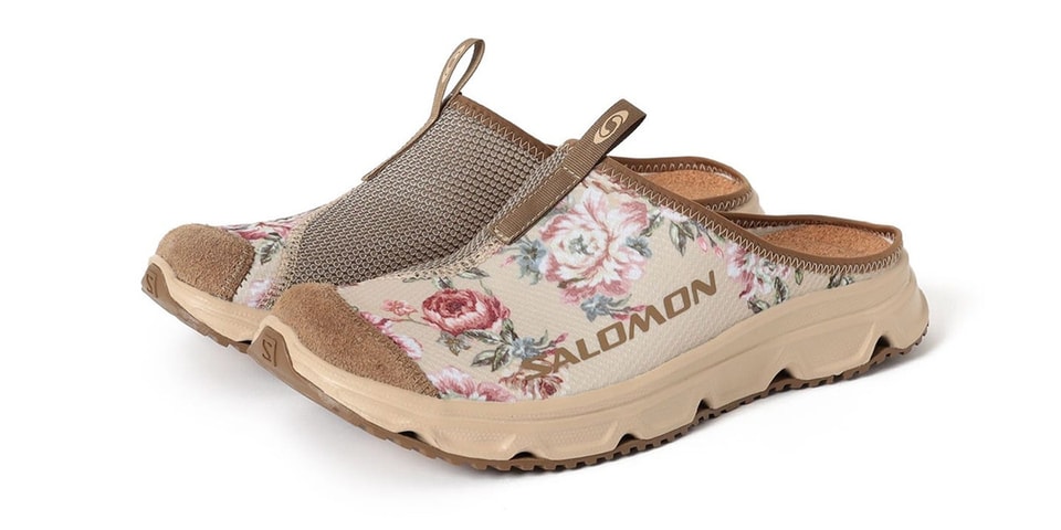 BEAMS Outfits the Salomon RX Slide 3.0 With Floral Graphics