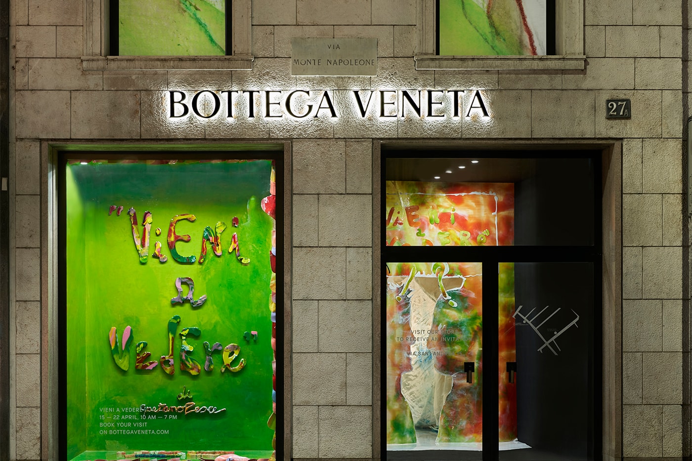 Tour Gaetano Pesce's "Vieni a Vedere" Installation at Bottega Veneta's Milan Store