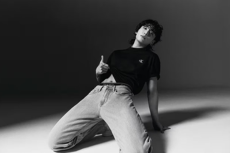 Calvin Klein Reveals New Campaign Imagery for BTS' Jungkook army j-hope rm suga jimin v jin underwear campaign
